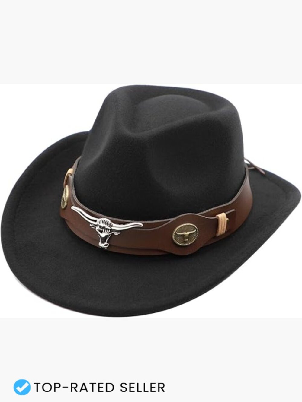 Kids Cowboy Hat with Buckle Belt Pink Felt Fedora Wide Brim Adjustable
